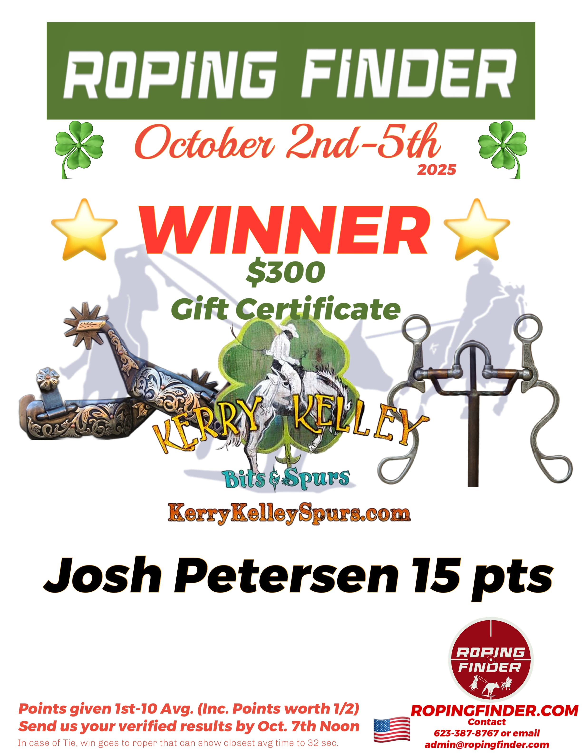High Point-October Winner flyer