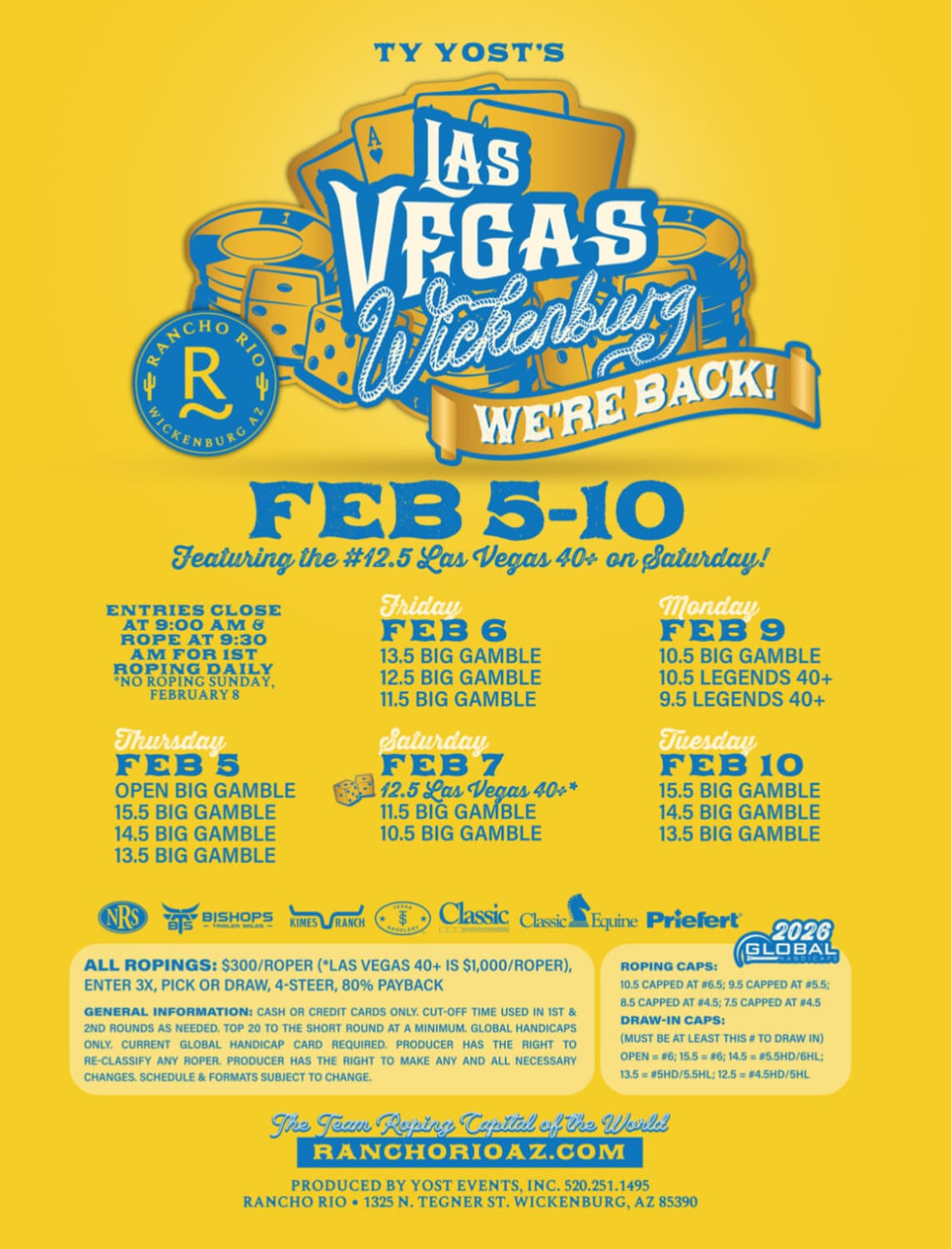Wickenburg, AZ-Rancho Rio-Las Vegas flyer