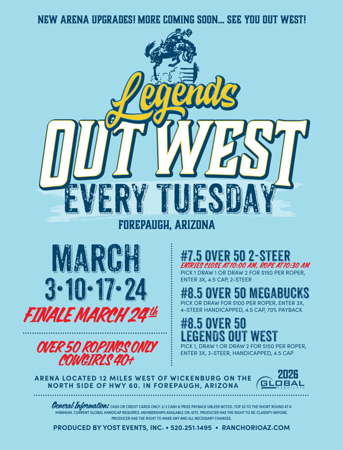Forepaugh, AZ-Legends Out West flyer