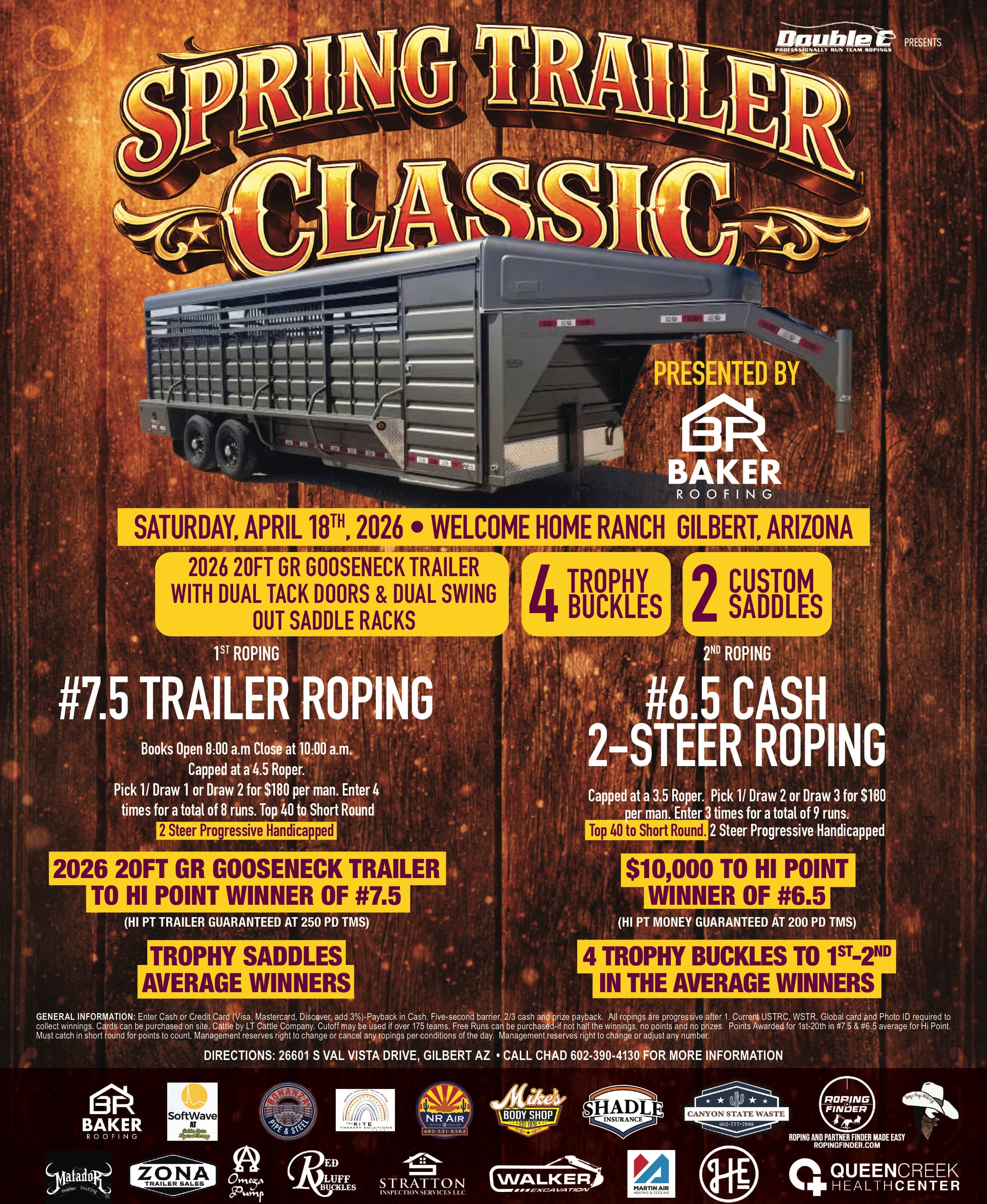 Gilbert, AZ-Double C Productions-Spring Trailer Classic  flyer