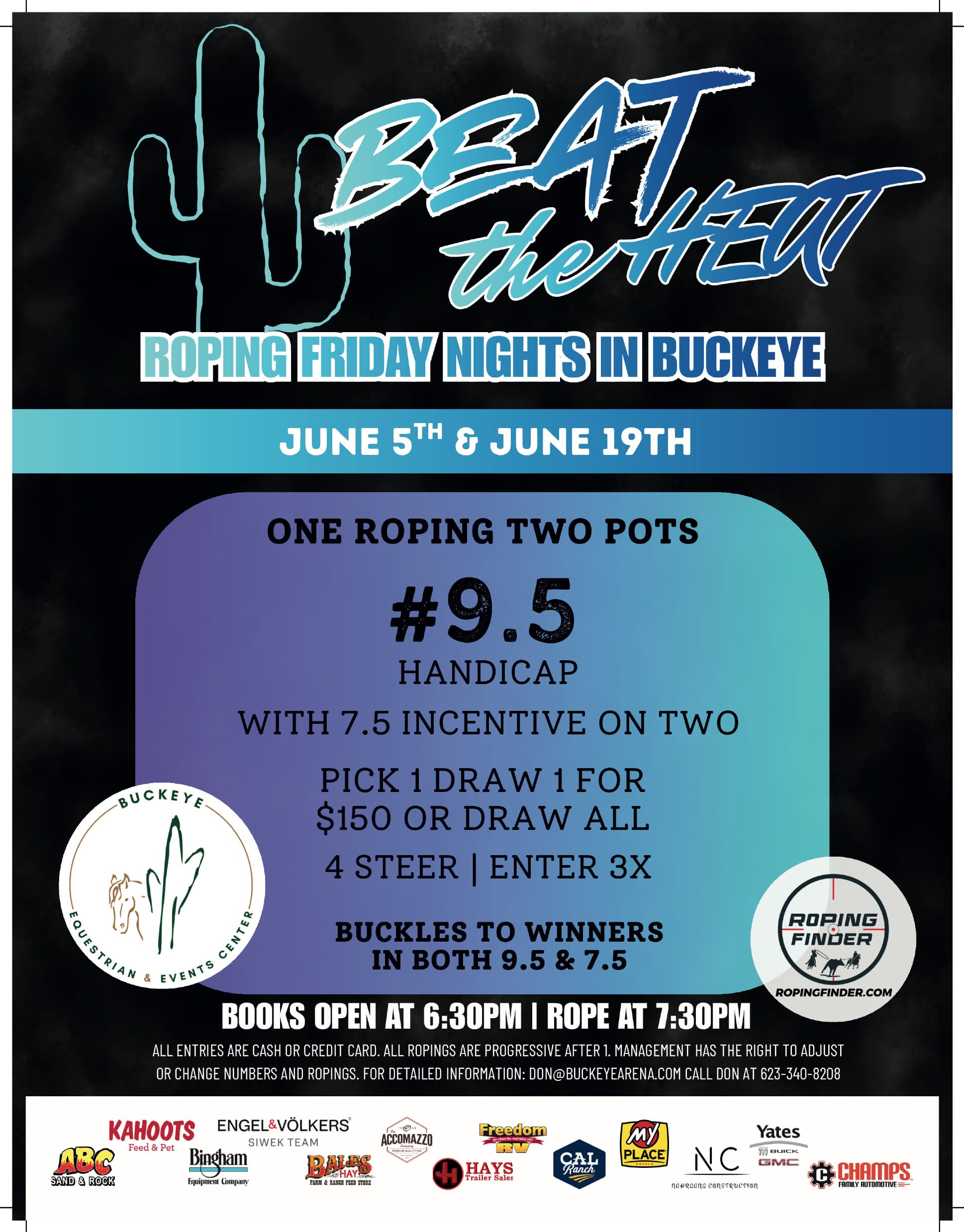 Buckeye, AZ-Beat the Heat Fridays flyer