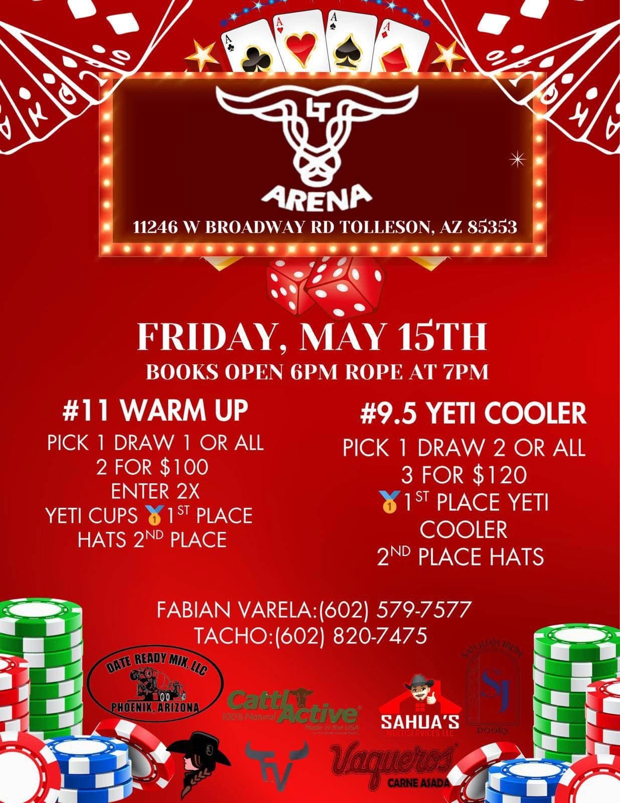 Tolleson, AZ-LT ARENA flyer
