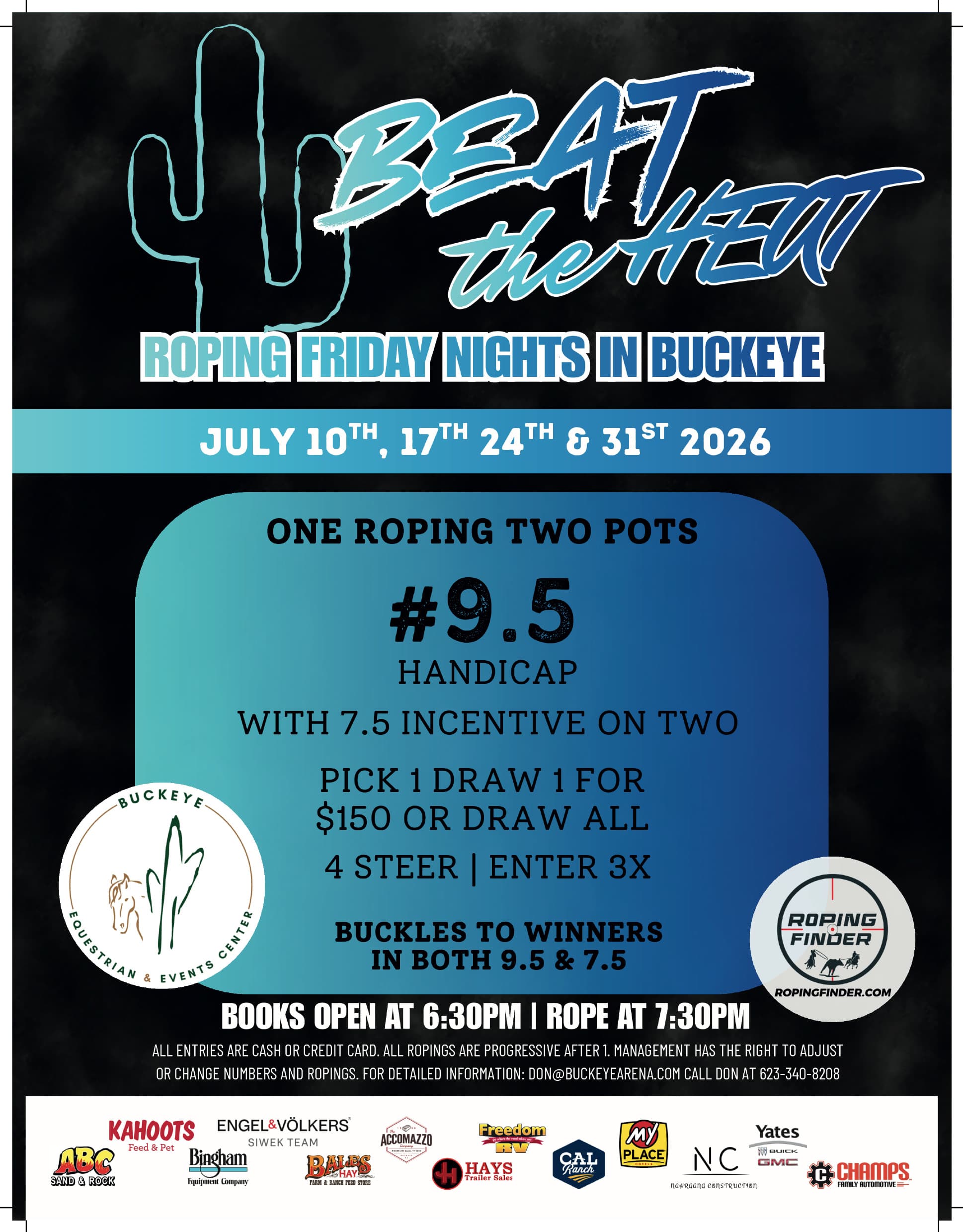 Buckeye, AZ-Beat the Heat Fridays flyer