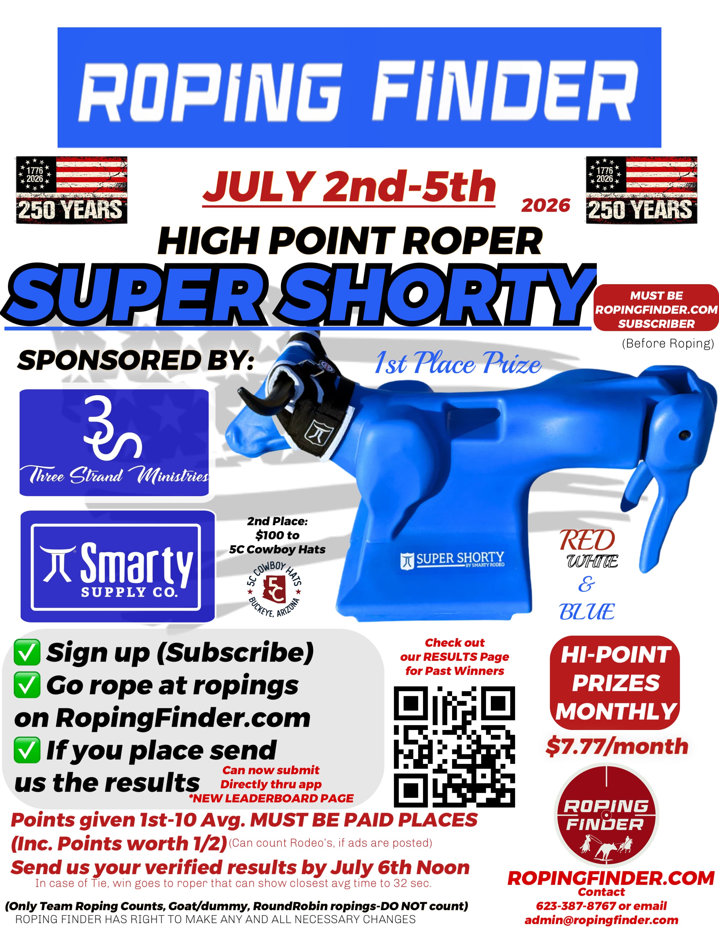 Roping Finder High Point-July flyer