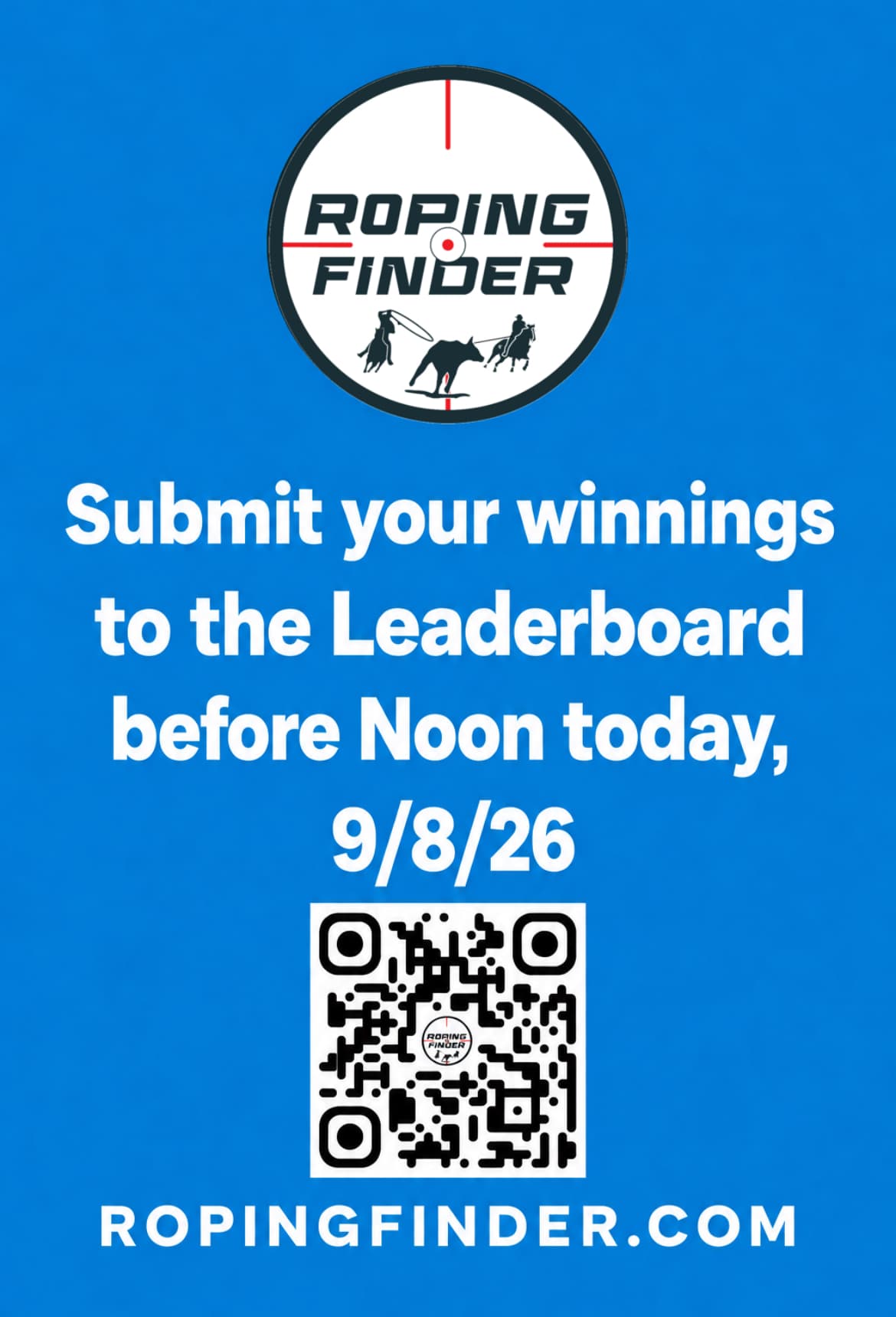 Reminder flyer