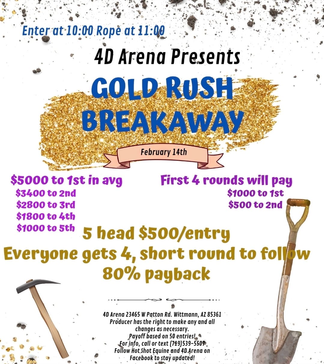 Wittmann, AZ-4D Arena-Gold Rush Breakaway flyer