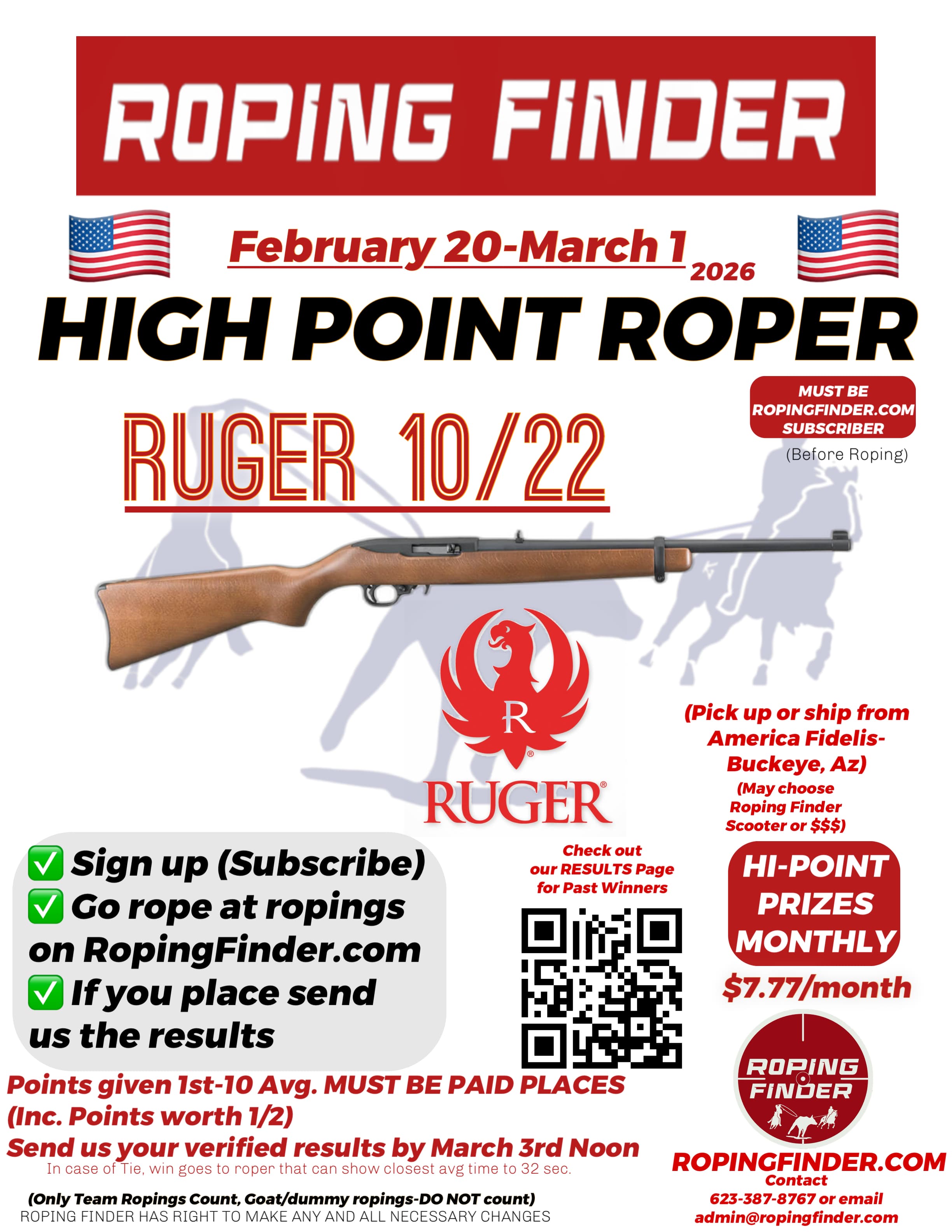 ROPING FINDER HIGH POINT-FEBRUARY flyer