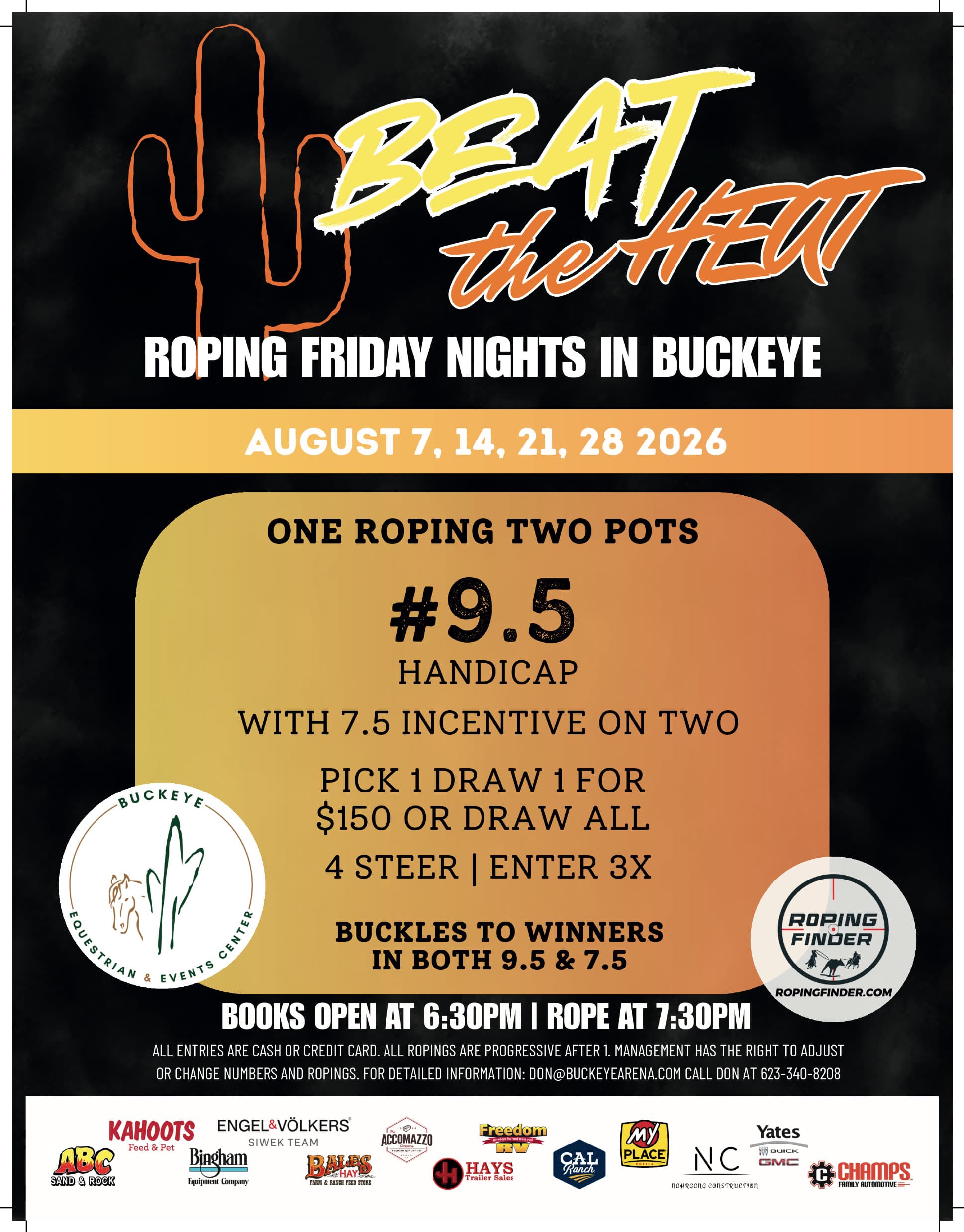Buckeye, AZ-Beat the Heat Fridays flyer