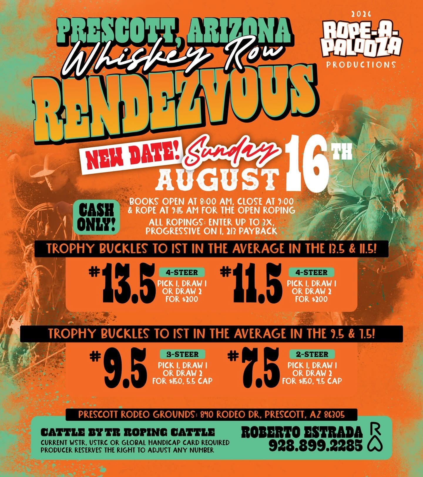 Prescott, AZ-Rope-A-Palooza flyer