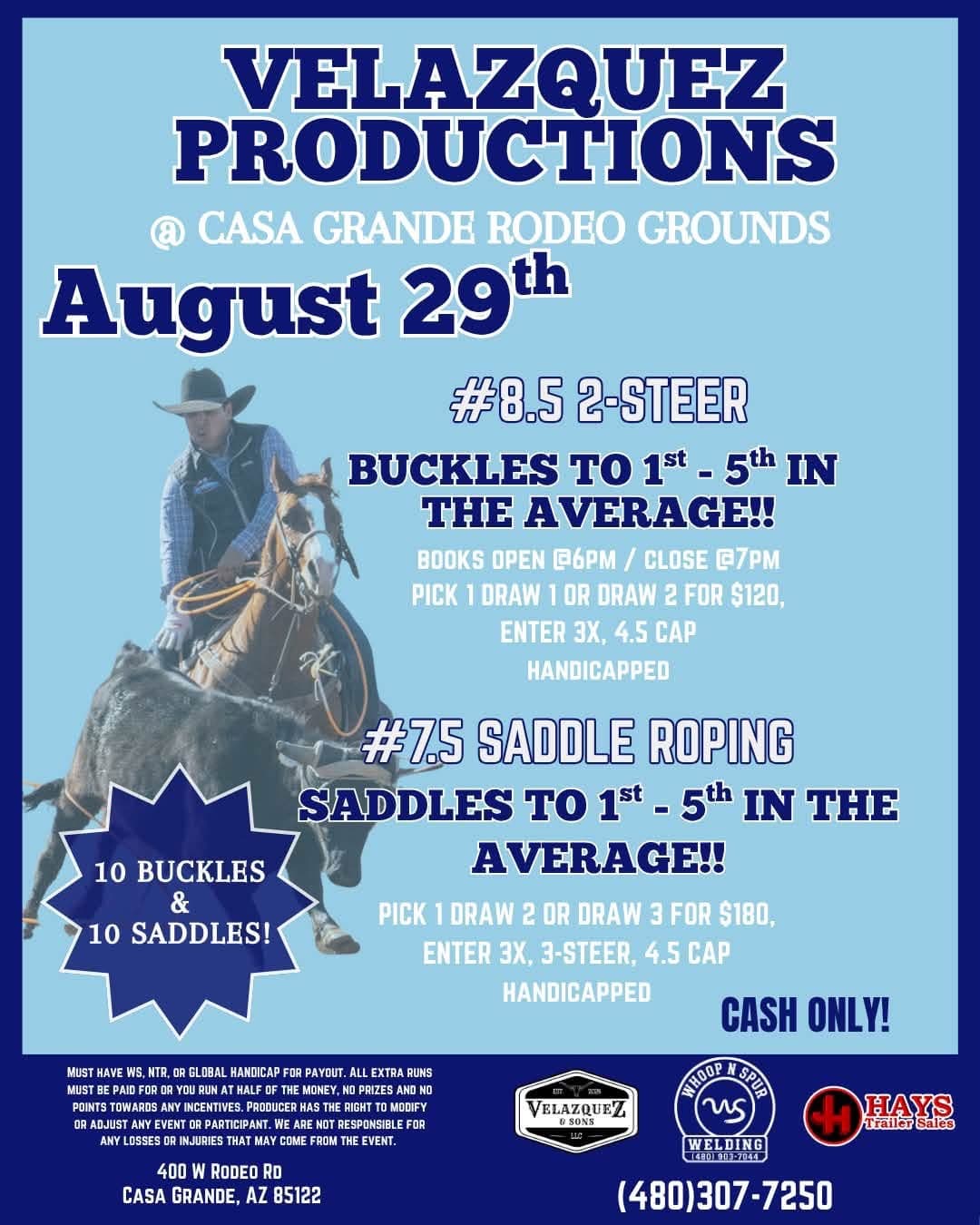 Casa Grande, AZ-Velazquez Productions flyer