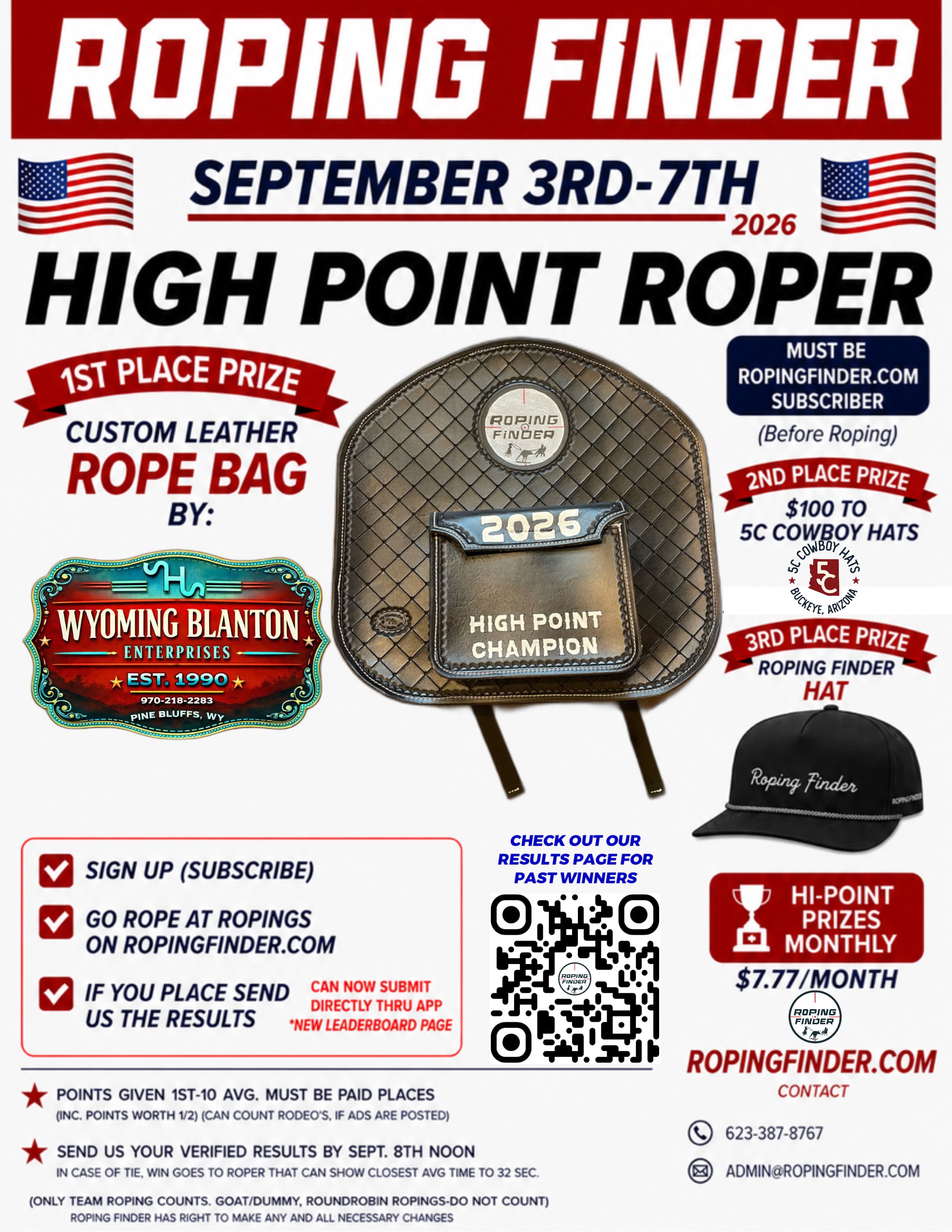 Roping Finder September High Point flyer