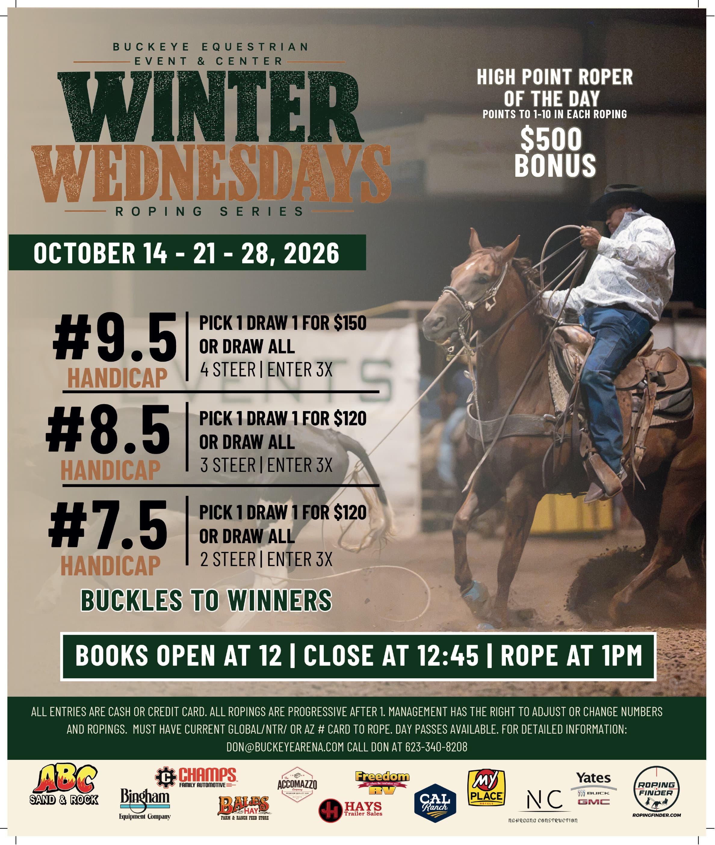 Buckeye, AZ-Winter Wednesdays flyer