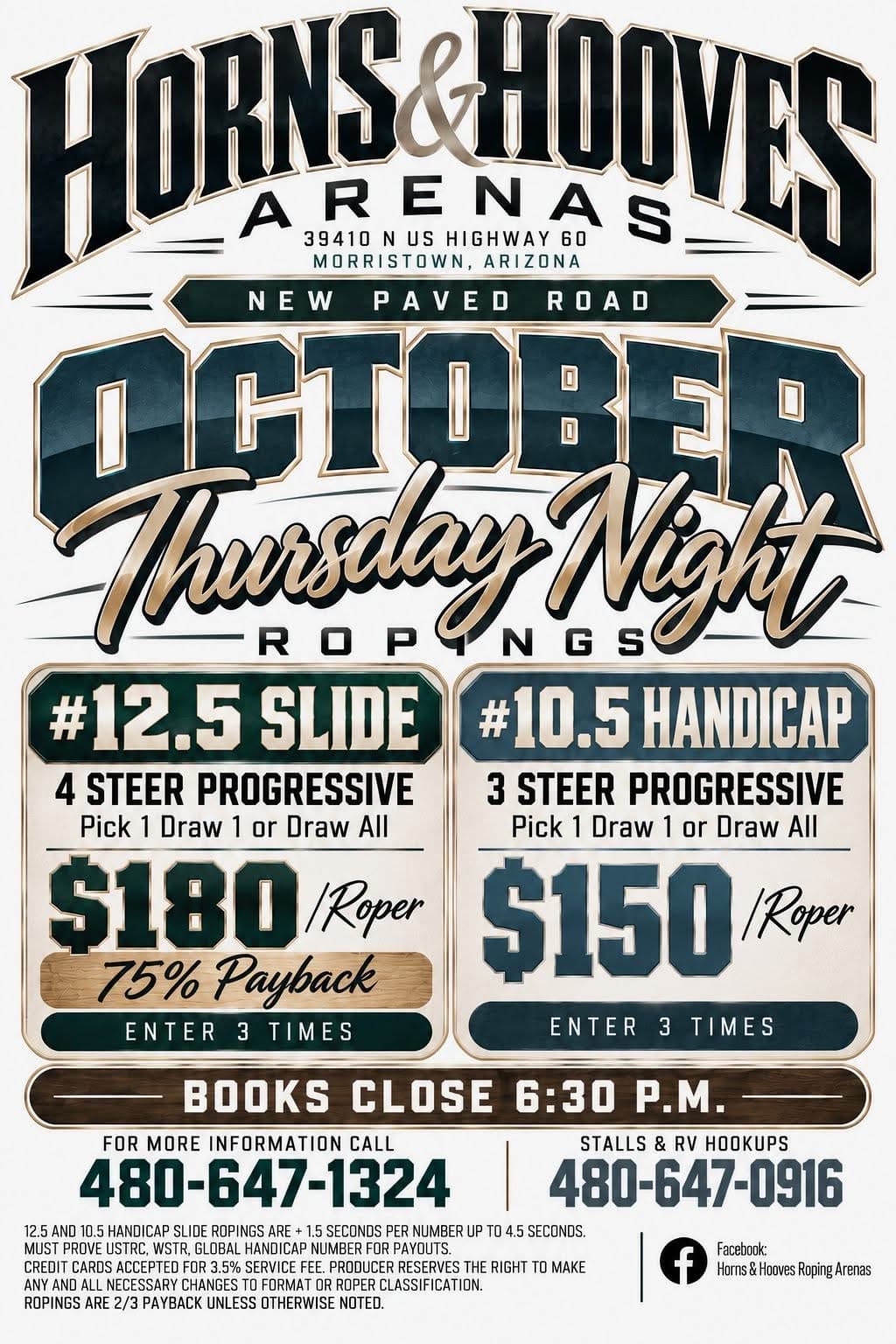 Morristown, AZ-Horns and Hooves Thursdays flyer